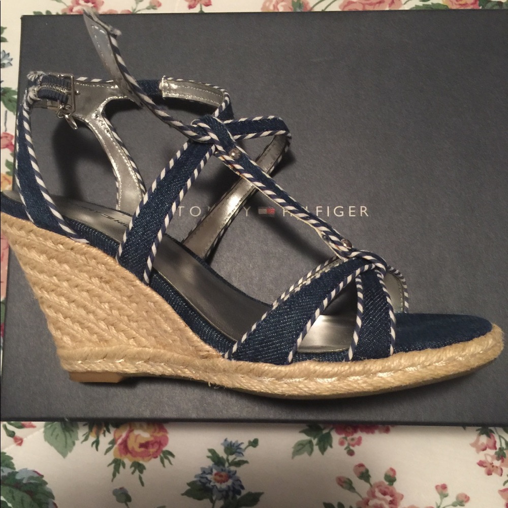 Tommy Hilfiger wedge sandals